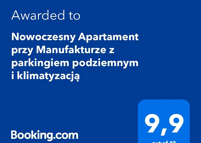 Nowoczesny Apartament Przy Manufakturze Z Parkingiem Podziemnym I Klimatyzacja