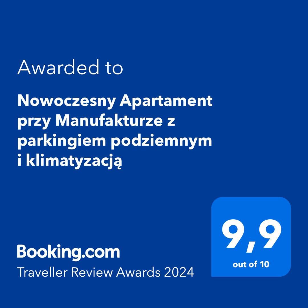Nowoczesny Apartament Przy Manufakturze Z Parkingiem Podziemnym I Klimatyzacja Apartment Lodz (Lodz)
