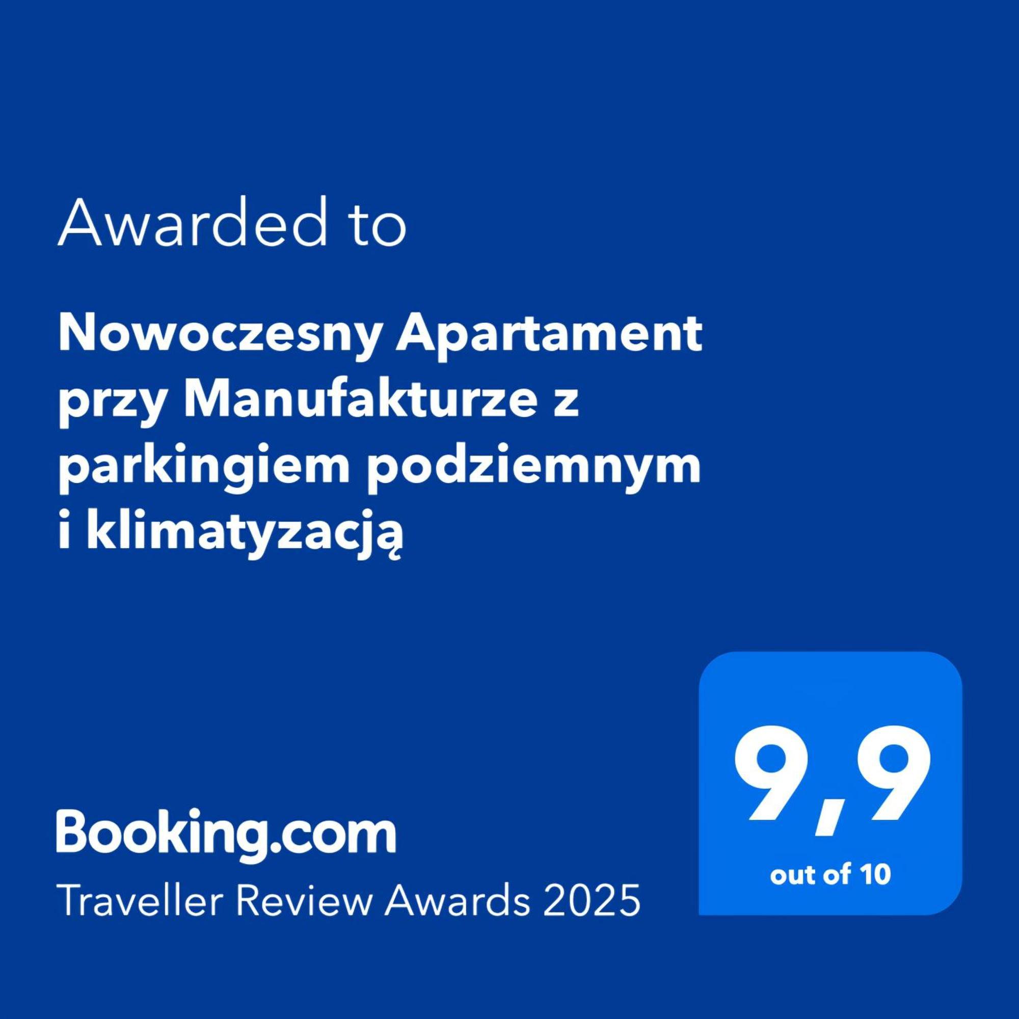 Apartment Nowoczesny Przy Manufakturze Z Parkingiem Podziemnym I Klimatyzacja